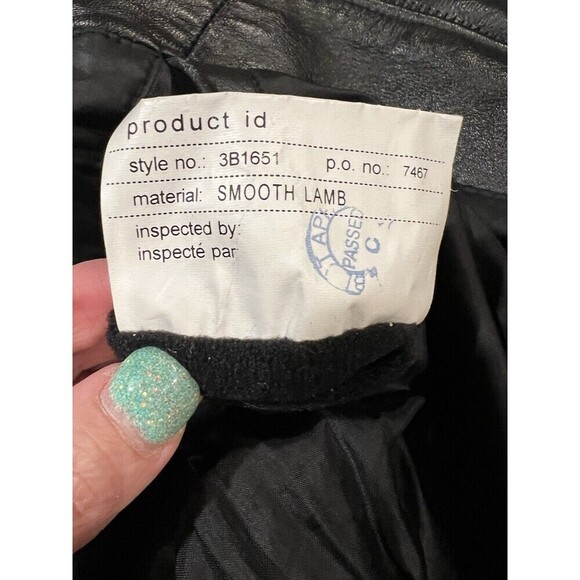 KENNETH COLE REACTION, Vintage, Men's Genuine Lambskin Leather James Dean Large - Picture 8 of 8